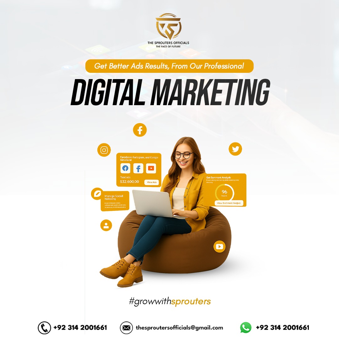 Digital marketing poster